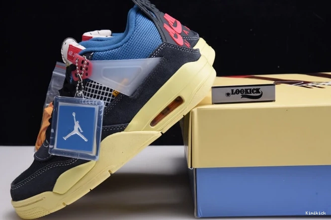 1039 RETRO JORDAN AIR 4 UNION GoAnywhere NOIR OFF DC9533- 0520